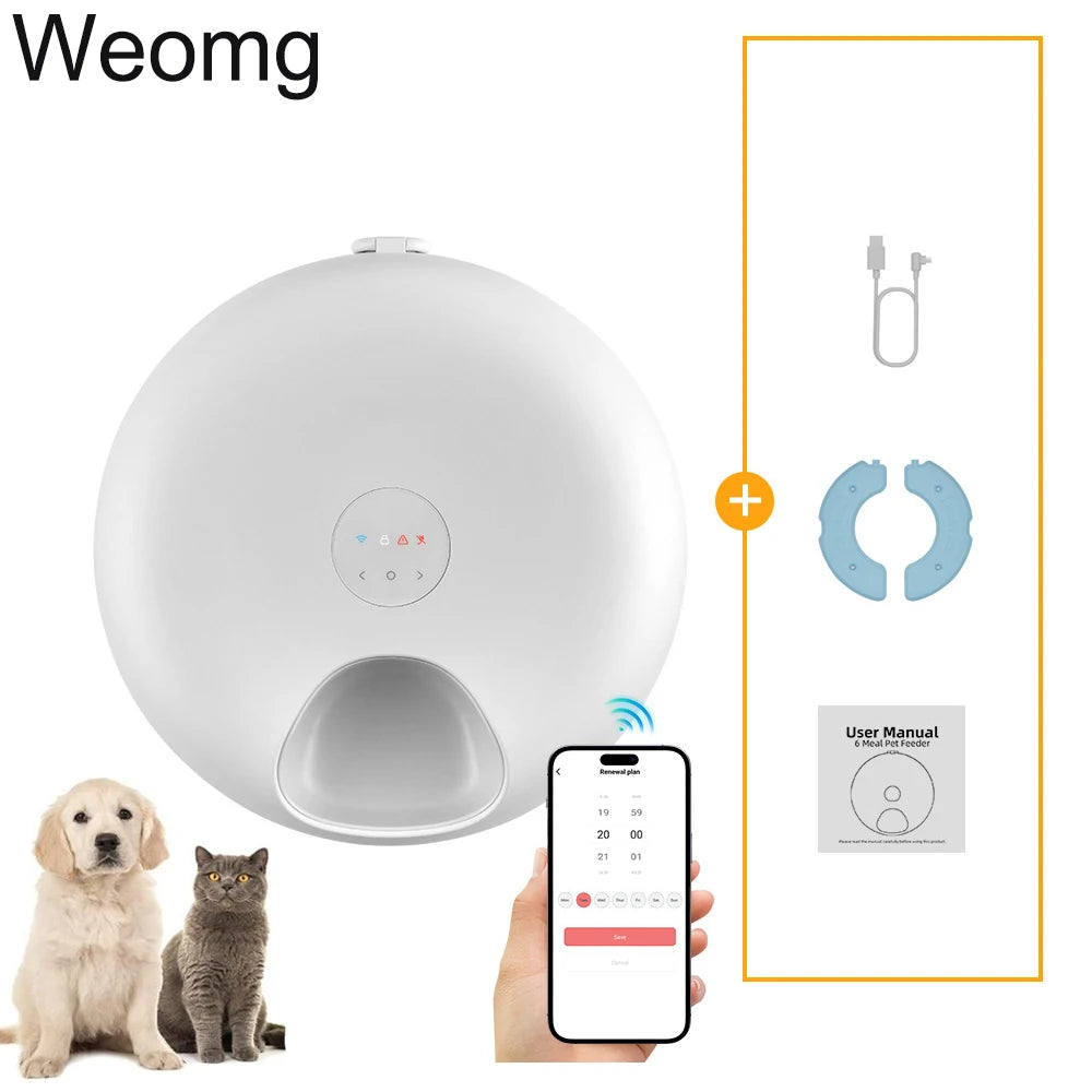 Automatic Wet Food Feeder for Cats & Dogs β USB Rechargeable Smart Pet Dispenser with Timed Feeding