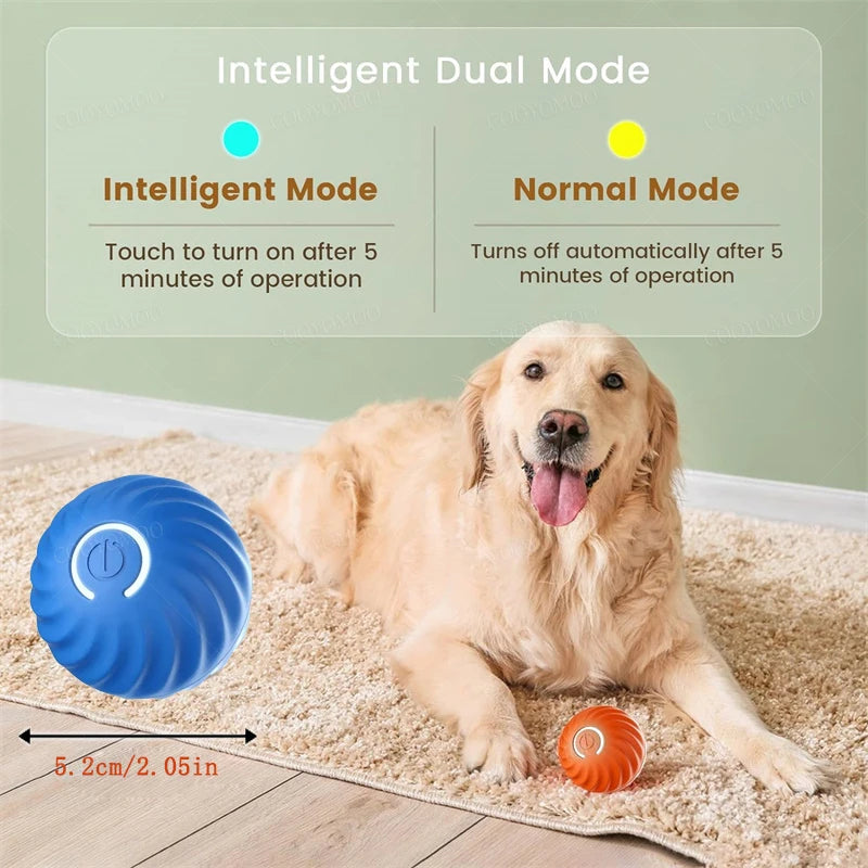 Smart Interactive Jumping Ball β USB Rechargeable Toy for Puppies & Kittens