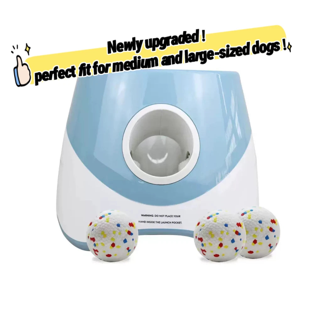 Automatic Dog Ball Launcher β USB Rechargeable Interactive Fetch Machine (Small Dogs Edition)