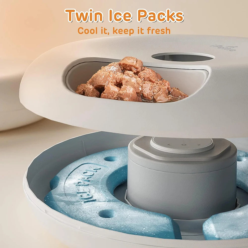 Automatic Wet Food Feeder for Cats & Dogs β USB Rechargeable Smart Pet Dispenser with Timed Feeding