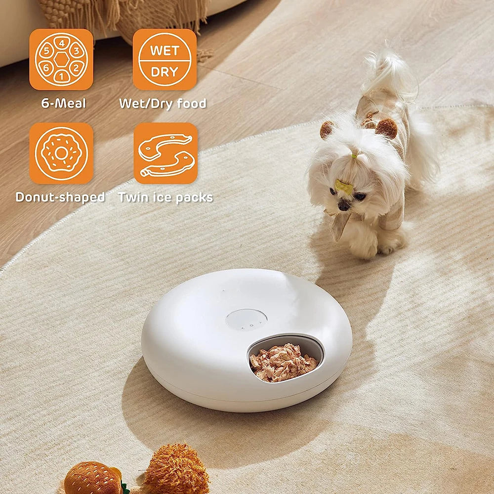 Automatic Wet Food Feeder for Cats & Dogs β USB Rechargeable Smart Pet Dispenser with Timed Feeding