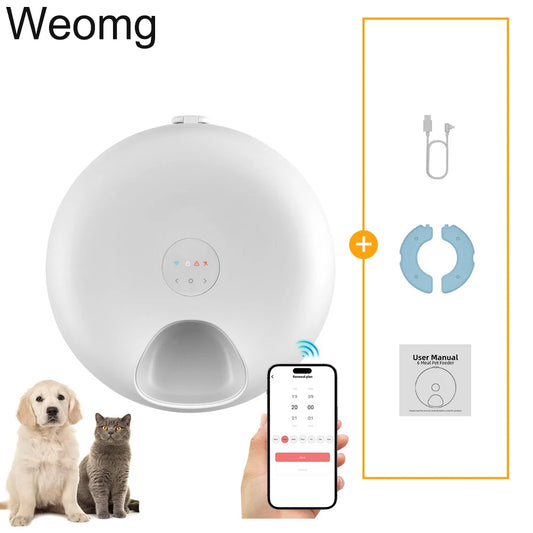 Automatic Wet Food Feeder for Cats & Dogs – USB Rechargeable Smart Pet Dispenser with Timed Feeding